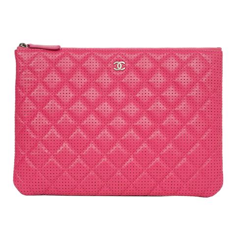 chanel pink and white clutch|Chanel clutch price.